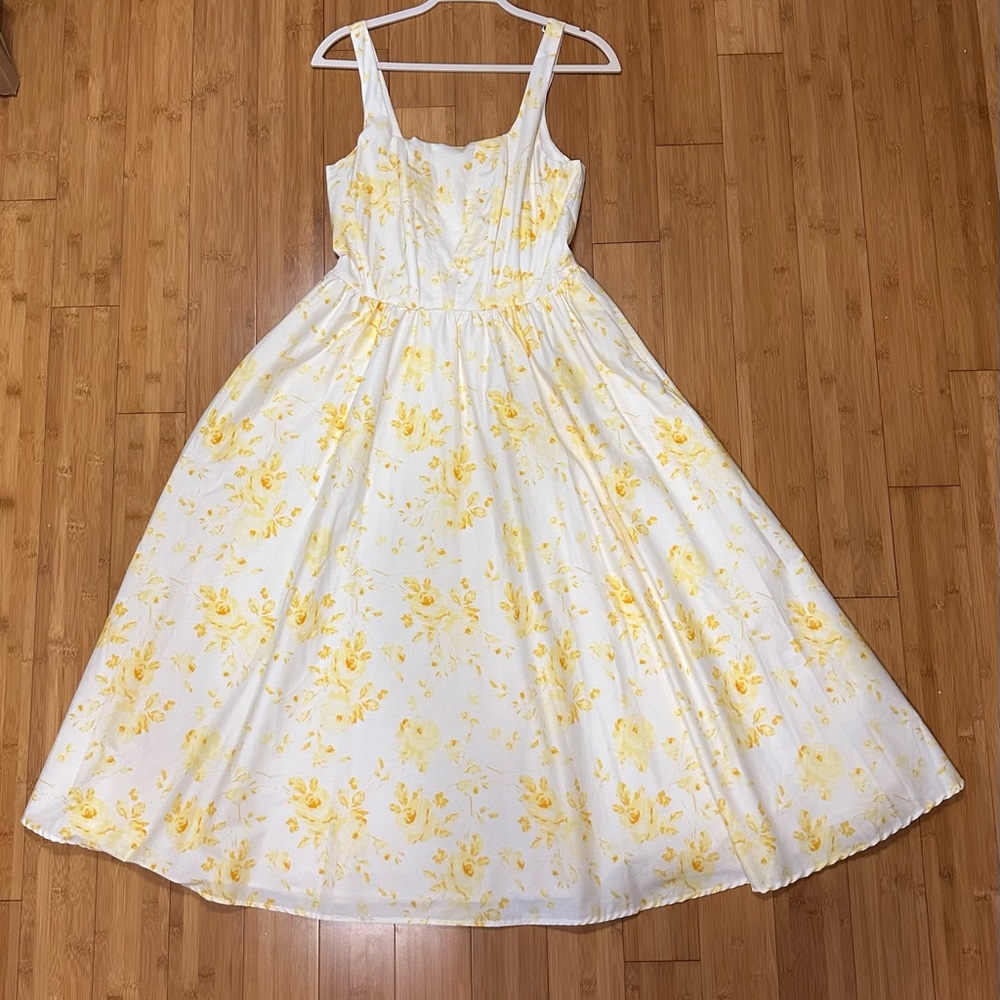 Jason Wu Yellow Floral Dress